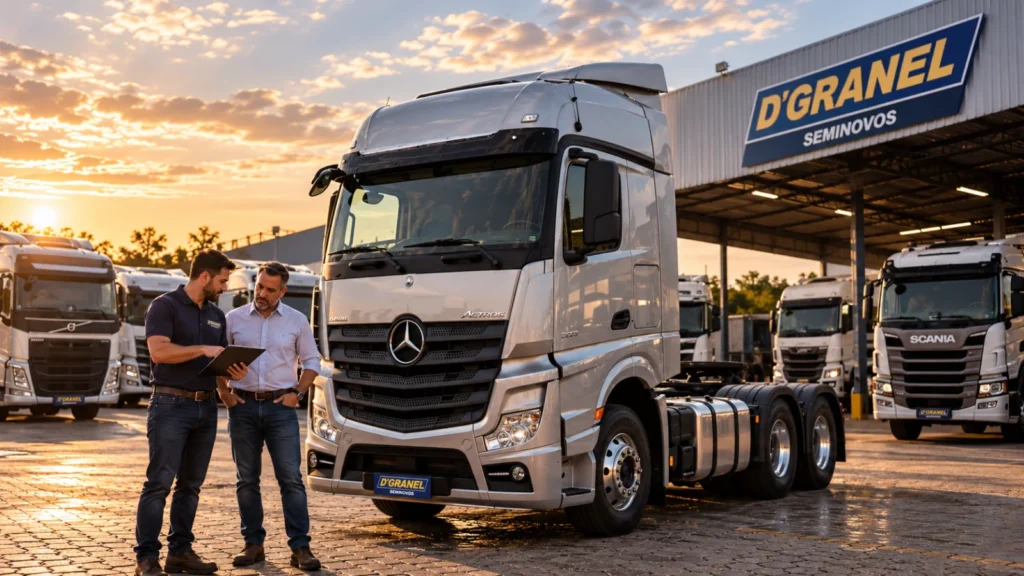 Cavalo mecânico seminovo ideal para sua rota – D'Granel Seminovos